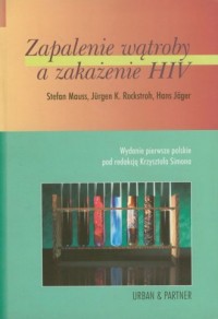 Zapalenia wątroby a zakażenie HIV - okładka książki