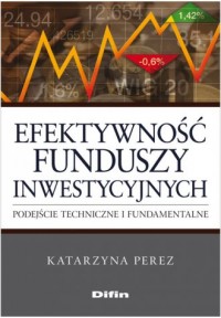 Efektywność funduszy inwestycyjnych - okładka książki