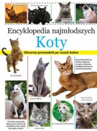 Encyklopedia najmłodszych. Koty - okładka książki