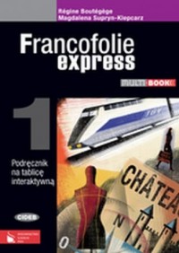 Francofolie express 1 Multibook. - okładka podręcznika