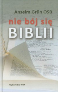 Nie bój się Biblii - okładka książki