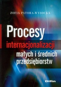 Procesy internacjonalizacji małych - okładka książki