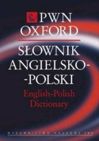 Słownik polsko-angielski. pwn-oxford - okładka podręcznika