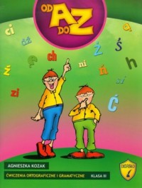 Ćwiczenia ortograficzne i gramatyczne - okładka podręcznika