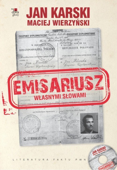 Emisariusz. Własnymi słowami (+ - okładka książki