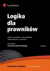 okładka książki - Logika dla prawników