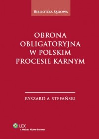 Obrona obligatoryjna w polskim - okładka książki