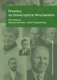 Prawnicy na Uniwersytecie Wrocławskim - okładka książki