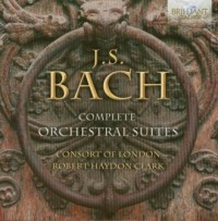 Bach: Complete orchestral suites - okładka płyty
