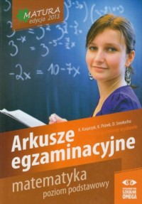 Matematyka Matura 2013 Arkusze - okładka podręcznika