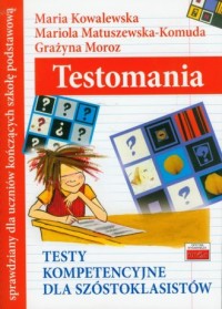 Testomania. Testy kompetencyjne - okładka podręcznika