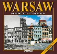 Warszawa zburzona i odbudowana - okładka książki