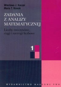 Zadania z analizy matematycznej - okładka książki
