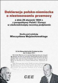 Deklaracja polsko-niemiecka o niestosowaniu - okładka książki