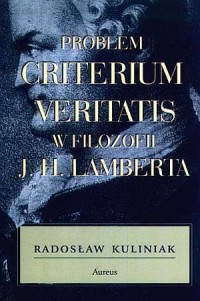 Problem criterium veritatis w filozofii - okładka książki