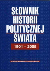 Słownik historii politycznej świata - okładka książki
