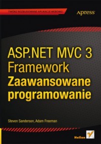 ASP.NET MVC 3 Framework. Zaawansowane - okładka książki