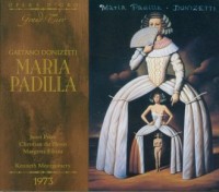 Dionizetti: Maria Padilla - okładka płyty