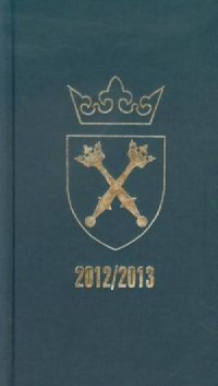 Kalendarz Uniwersytecki 2012/2013 - okładka książki