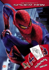 Kolorowanka i naklejki Spider-Man - okładka książki