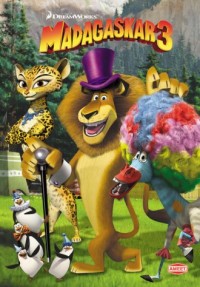Madagaskar 3 - okładka książki
