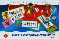 Puzzle ortograficzne rz i ż. maxi - zdjęcie zabawki, gry
