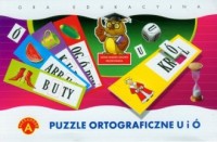 Puzzle ortograficzne u i ó - zdjęcie zabawki, gry