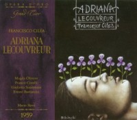 Adriana Lecouvreur - okładka płyty