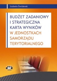 Budżet zadaniowy i strategiczna - okładka książki