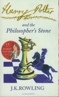 Harry Potter Philosophers Stone - okładka książki