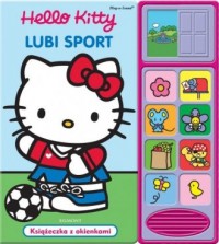 Hello Kitty lubi sport - okładka książki