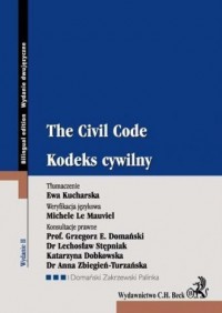 Kodeks cywilny. The Civil Code. - okładka książki