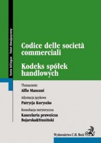 Kodeks spółek handlowych. Codice - okładka książki