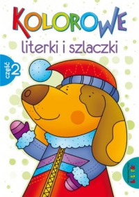 Kolorowe literki i szlaczki cz. - okładka książki