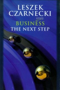 Simply business. The next step - okładka książki
