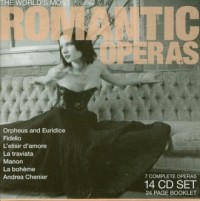 The Worlds Most Romantic Operas - okładka płyty