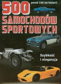 500 samochodów sportowych - okładka książki