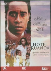 Hotel Ruanda (DVD) - okładka filmu