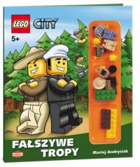LEGO City 5+. Fałszywe tropy - okładka książki