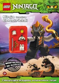 LEGO Ninjago. Ninja kontra Constrictai - okładka książki