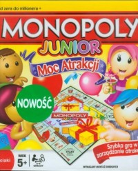 Monopoly Junior. Moc atrakcji - zdjęcie zabawki, gry