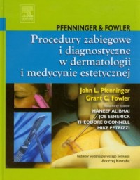 Procedury zabiegowe i diagnostyczne - okładka książki