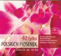 40 tylko polskich piosenek (2 CD) - okładka płyty