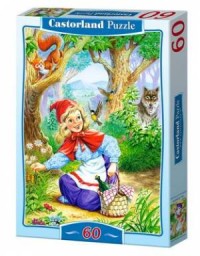 Czerwony Kapturek (puzzle kartonowe - zdjęcie zabawki, gry