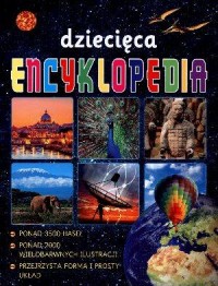Dzięcięca encyklopedia - okładka książki