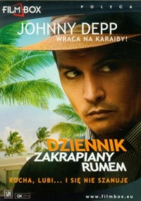 Dziennik zakrapiany rumem (DVD) - okładka filmu