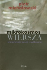 Mikrokosmos wiersza - okładka książki