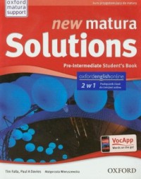 New Matura. Solutions. Pre-intermiate - okładka podręcznika