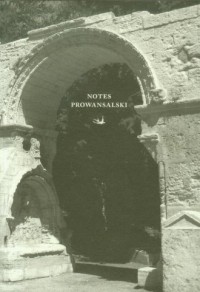 Notes prowansalski - okładka książki