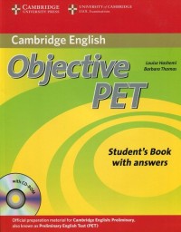 Objective PET Students Book with - okładka podręcznika